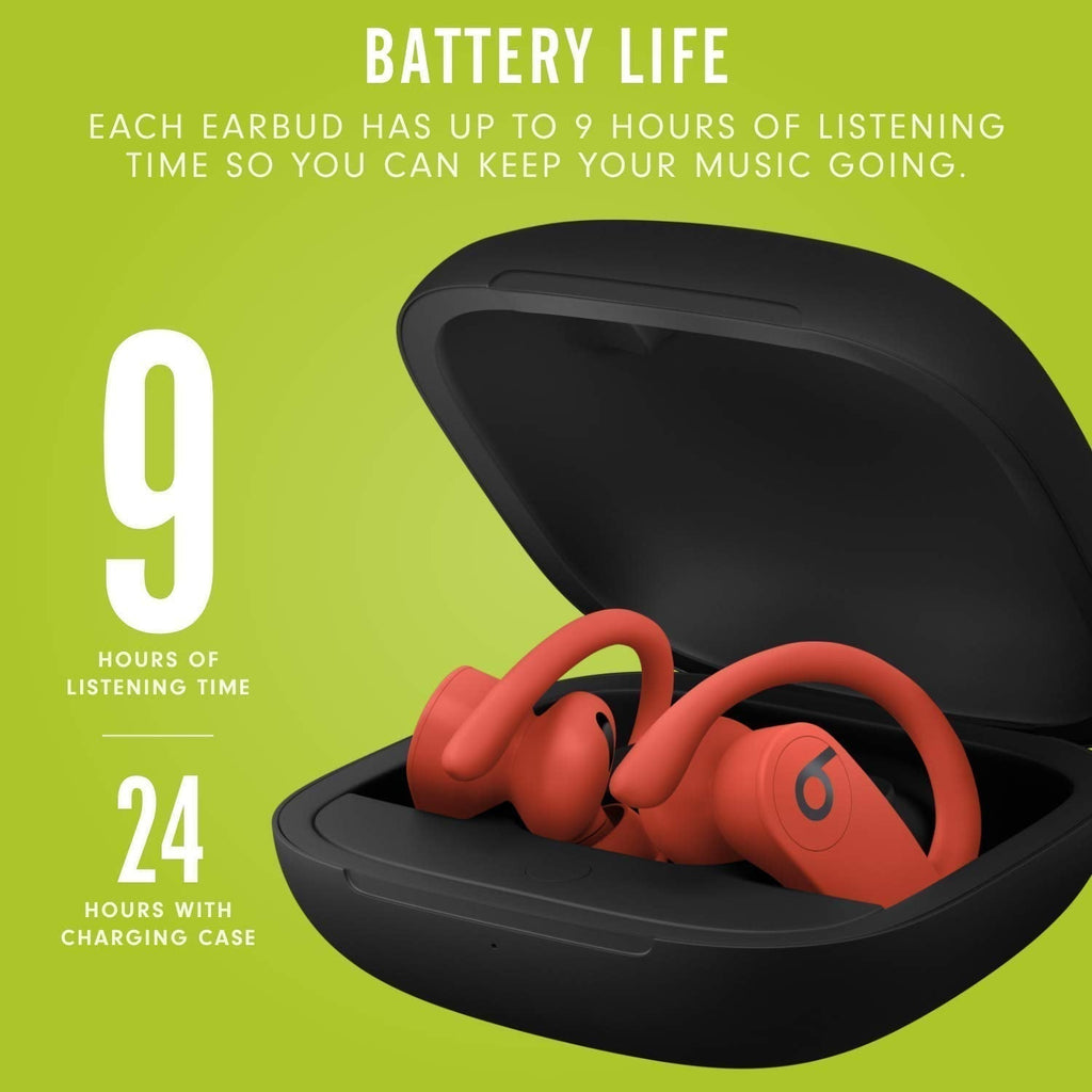 Beats by Dr. Dre Powerbeats Pro Wireless Headphones - Lava Red - MXYA2LL/A