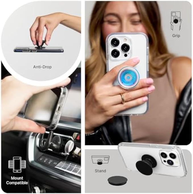 PopSockets iPhone 15 Pro Max Phone Case w/MagSafe- Wingspan | Magnetic, Wireless Charging, Camera & Drop Protection, Bookish, Acotar, Throne, Glass, Sarah