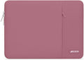MOSISO Laptop Case 13 inch, 13 inch Laptop Sleeve Compatible with MacBook Air M4 M3 M2 M1 2025-2018 / Pro M2 M1 2025-2016, Polyester Vertical Computer Sleeve Bag with Pocket, Dusty Rose